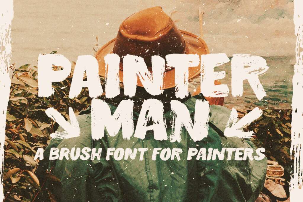 Painterman Brush Font