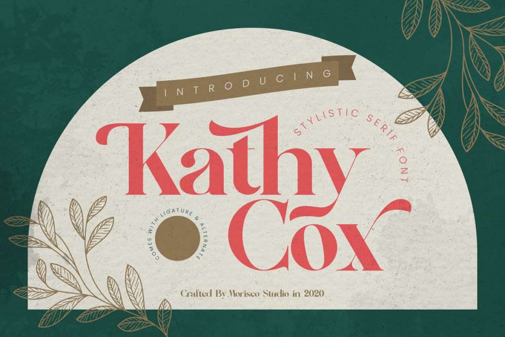Kathy Cox - Stylish Serif Font
