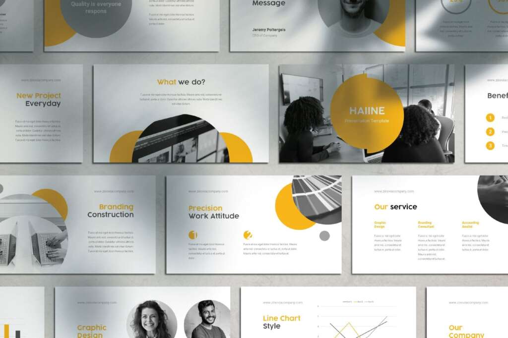 Haiine Presentation Template
