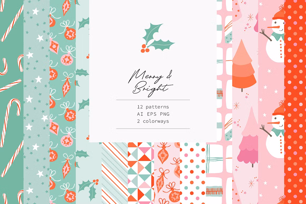 Merry & Bright Vector Collection