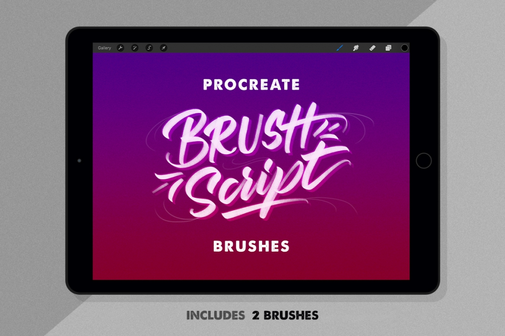 Free: Procreate Brushes & Worksheets Sample
