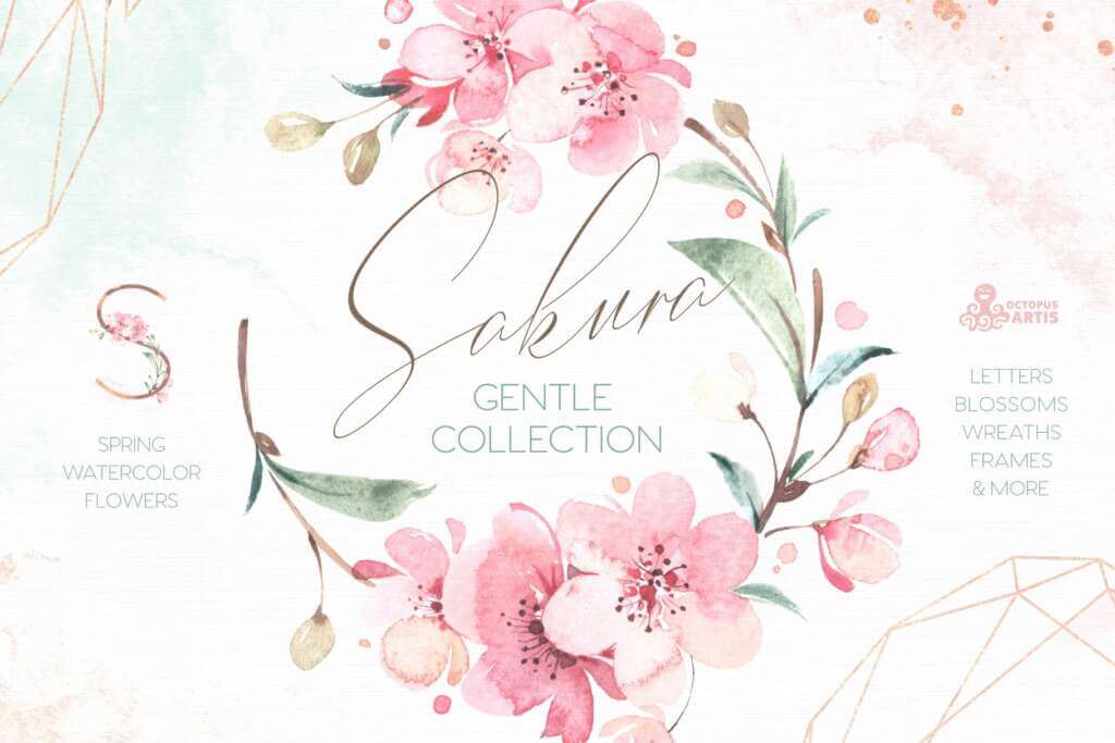 Sakura. Gentle Floral Collection
