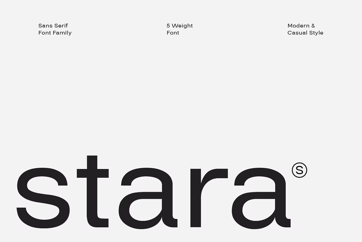 Stara Sans Serif Font