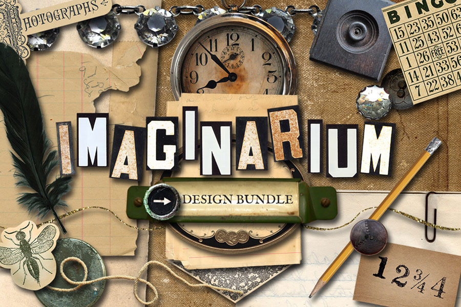 IMAGINARIUM VINTAGE JUNK GRAPHICS