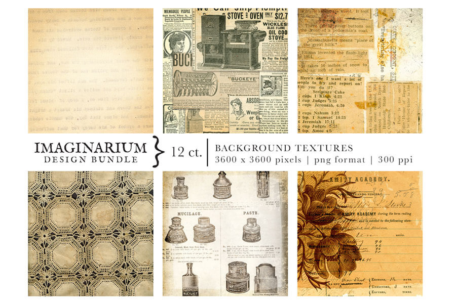 IMAGINARIUM VINTAGE JUNK GRAPHICS