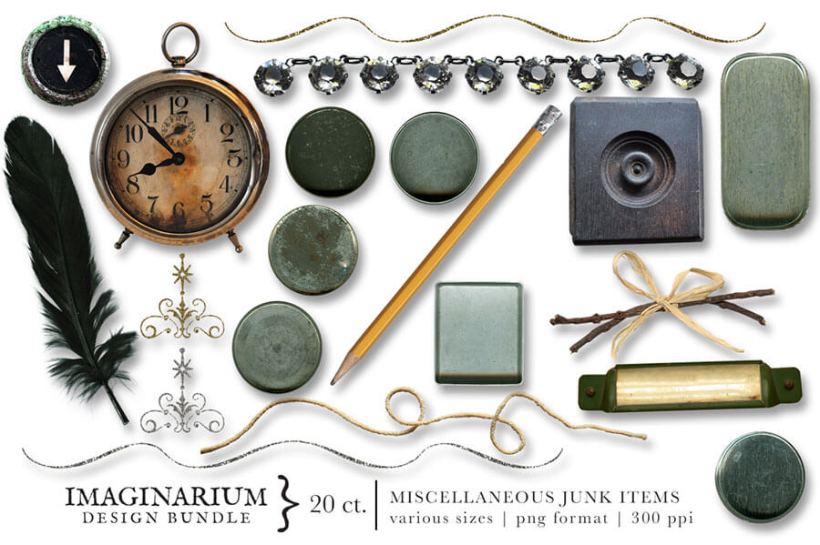 IMAGINARIUM VINTAGE JUNK GRAPHICS