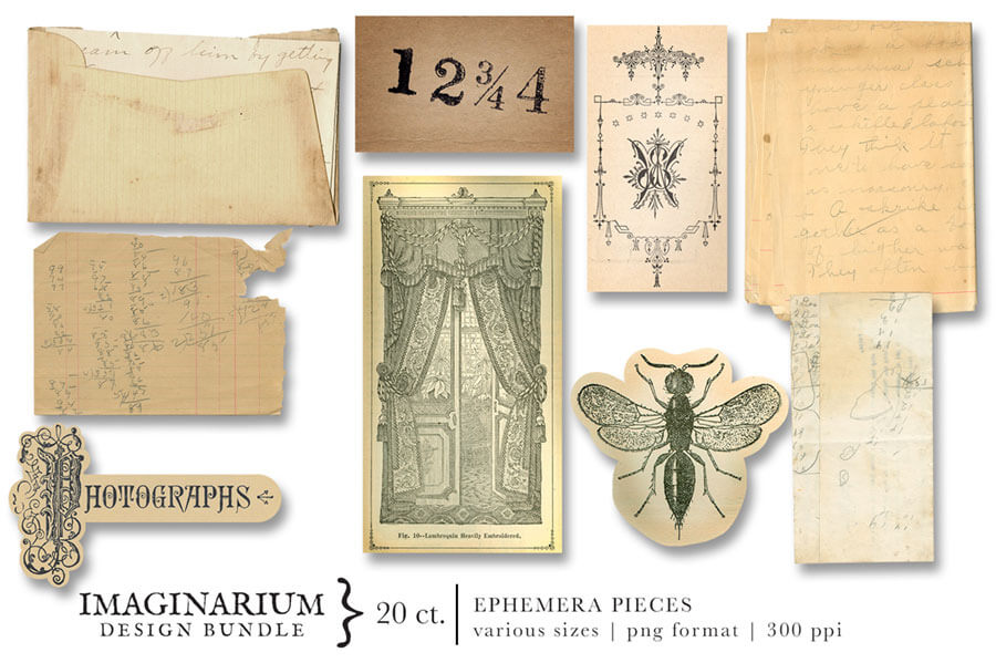 IMAGINARIUM VINTAGE JUNK GRAPHICS