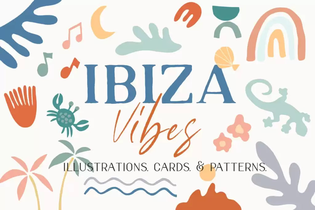 Ibiza Vibes. Abstract & Patterns