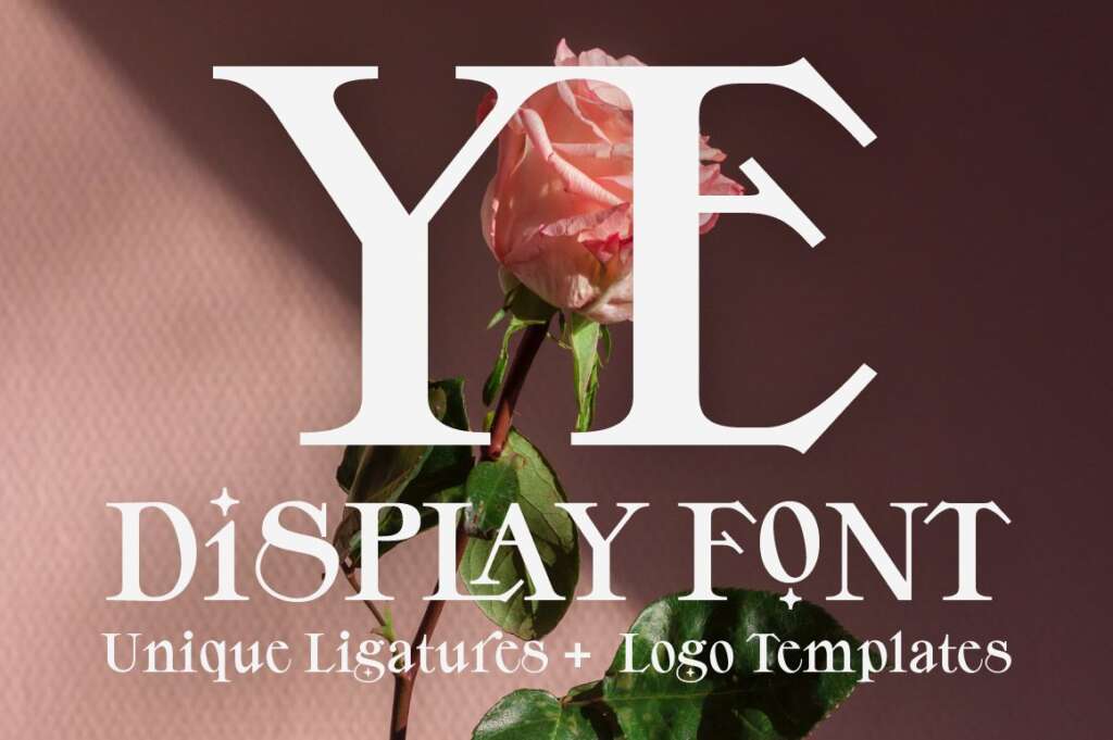 YE: Bold Display Font + Logos